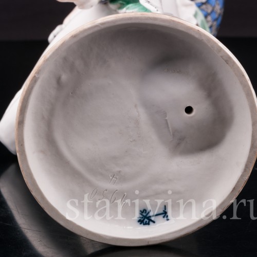 Фарфоровая статуэтка Арлекин, Karl Ens, Германия, нач. 20 в.