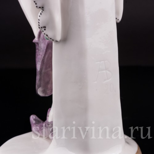 Фарфоровая статуэтка Арлекин, Karl Ens, Германия, нач. 20 в.