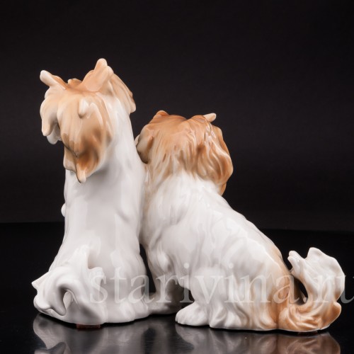 Две болонки, Karl Ens, Германия, 1920-30 гг