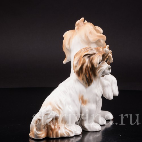 Две болонки, Karl Ens, Германия, 1920-30 гг