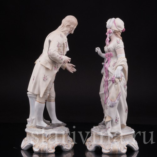 Галантная пара, Richard Eckert & Co, Германия, 1894-1908 гг