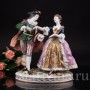Фарфоровая композиция Пара на балу, Германия, 19 век.