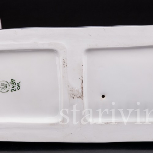 Фигурка птиц из фарфора Чомга с птенцами, Bing & Grondahl, Дания, 1970 гг.