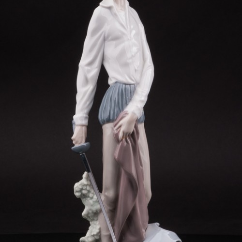 Фарфоровая статуэтка Дон Кихот Lladro, Испания.