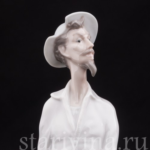 Фарфоровая статуэтка Дон Кихот Lladro, Испания.