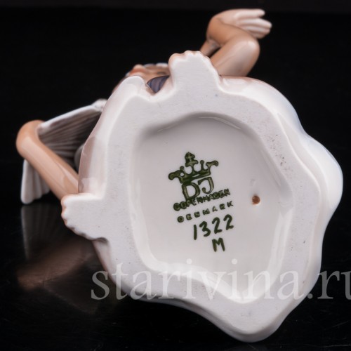 Фигурка из фарфора Восточная танцовщица, Dahl Jensen, Дания, сер. 20 века.