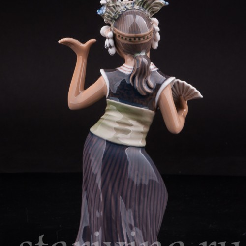 Фигурка из фарфора Восточная танцовщица, Dahl Jensen, Дания, сер. 20 века.
