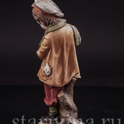 Мальчик со щенком, Bruno Merli, Италия, вт. пол. 20 в