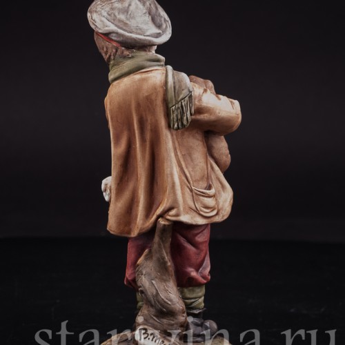 Мальчик со щенком, Bruno Merli, Италия, вт. пол. 20 в