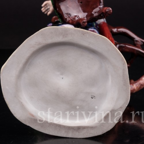 Фарфоровая статуэтка Старьевщик, Ernst Bohne Sohne, Германия, сер. 20 века.