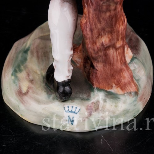 Фарфоровая статуэтка Старьевщик, Ernst Bohne Sohne, Германия, сер. 20 века.