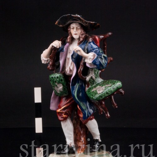 Фарфоровая статуэтка Старьевщик, Ernst Bohne Sohne, Германия, сер. 20 века.