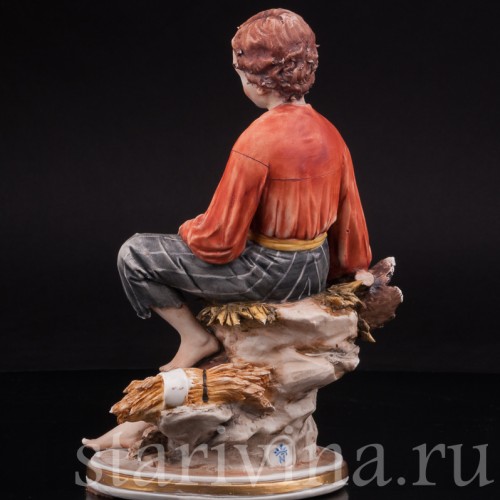 Фарфоровая статуэтка Аллегория лета, Capodimonte, Италия, сер., вт пол. 20 века.