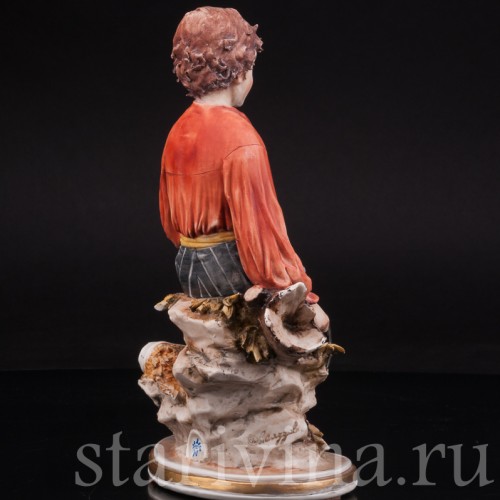 Фарфоровая статуэтка Аллегория лета, Capodimonte, Италия, сер., вт пол. 20 века.