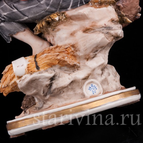 Фарфоровая статуэтка Аллегория лета, Capodimonte, Италия, сер., вт пол. 20 века.