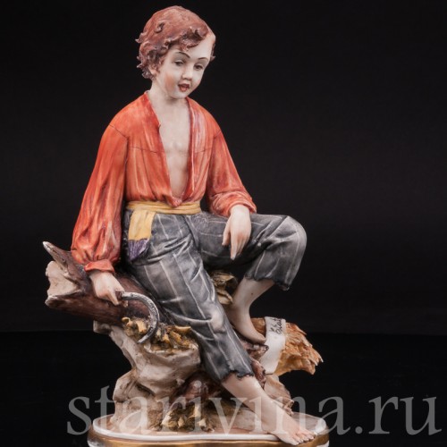 Фарфоровая статуэтка Аллегория лета, Capodimonte, Италия, сер., вт пол. 20 века.