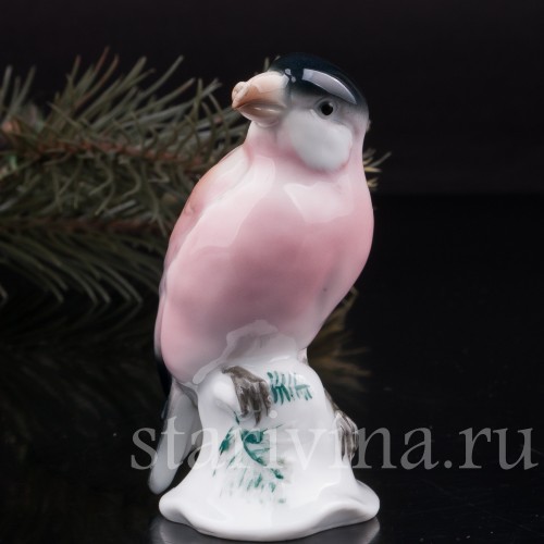 Фигурка птицы из фарфора Клёст, Karl Ens, Германия, 1920-30 гг.