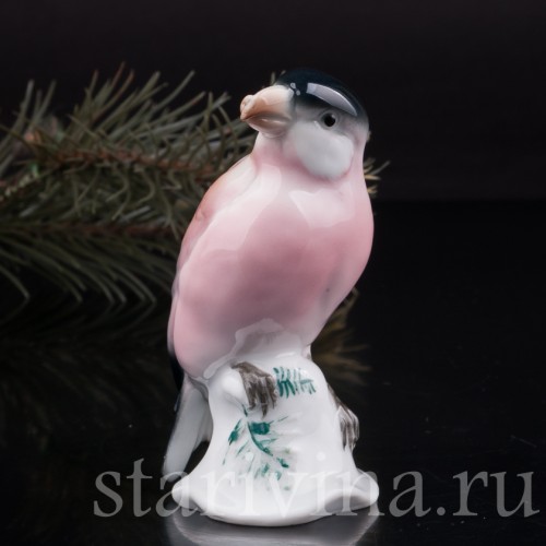 Фигурка птицы из фарфора Клёст, Karl Ens, Германия, 1920-30 гг.