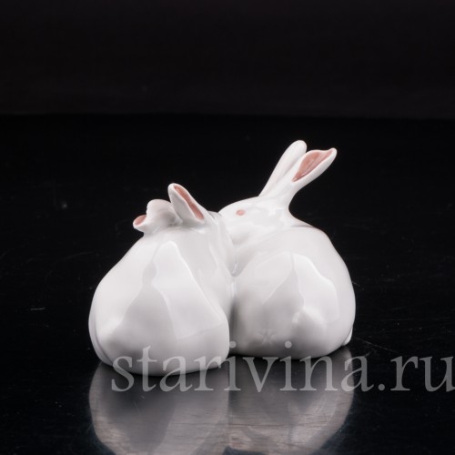 Два кролика, миниатюра, Royal Copenhagen, Дания