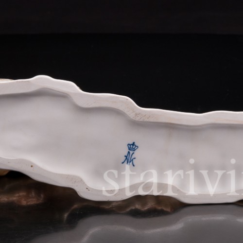 Фигурка собак из фарфора Два бегущих сеттера, Alka Kaiser, Германия, 1960 гг.