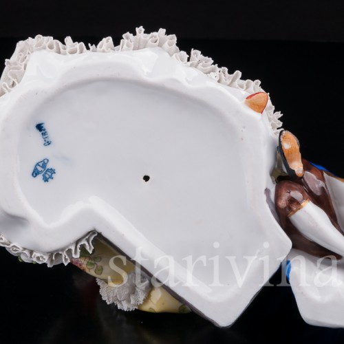 Пылкий влюбленный, кружевная, Muller & Co, Германия, пер. пол. 20 в