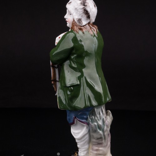 Аллегория зимы, мальчик с коньками, KPM, Германия