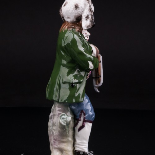 Аллегория зимы, мальчик с коньками, KPM, Германия