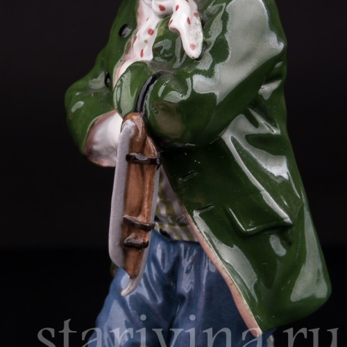 Аллегория зимы, мальчик с коньками, KPM, Германия