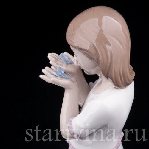 Фигурка из фарфора "Давай поиграем!", Lladro, Испания, 2004 год.