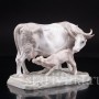 Статуэтка из фарфора Корова с теленком, Karl Ens, Германия, 1900е гг.