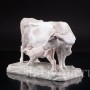 Статуэтка из фарфора Корова с теленком, Karl Ens, Германия, 1900е гг.