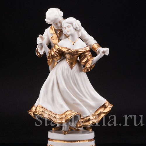 Фарфоровая статуэтка Танцующая пара, Scheibe-Alsbach, Германия, перв.пол. 20 в.