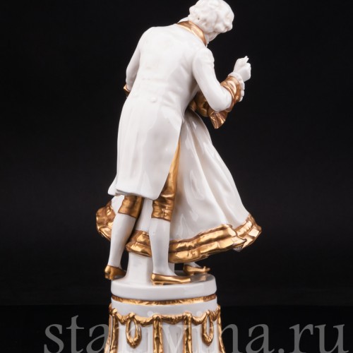 Фарфоровая статуэтка Танцующая пара, Scheibe-Alsbach, Германия, перв.пол. 20 в.