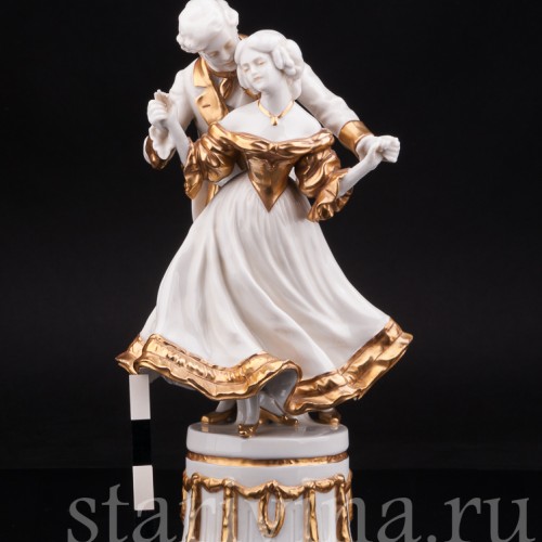 Фарфоровая статуэтка Танцующая пара, Scheibe-Alsbach, Германия, перв.пол. 20 в.