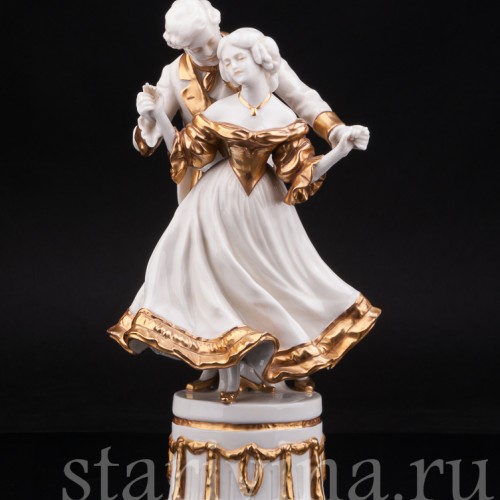 Фарфоровая статуэтка Танцующая пара, Scheibe-Alsbach, Германия, перв.пол. 20 в.