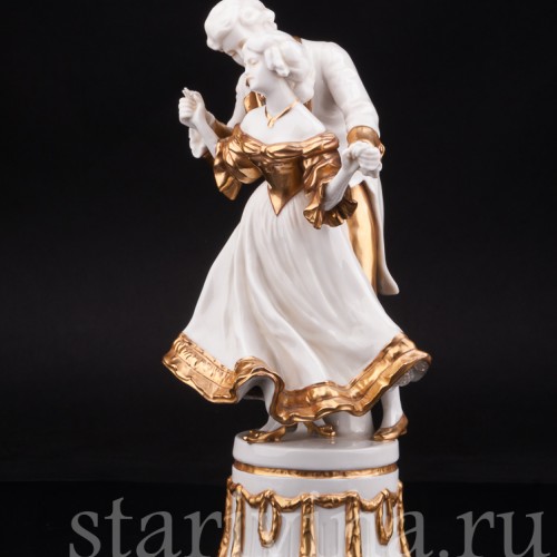 Фарфоровая статуэтка Танцующая пара, Scheibe-Alsbach, Германия, перв.пол. 20 в.