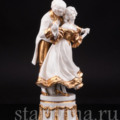 Фарфоровая статуэтка Танцующая пара, Scheibe-Alsbach, Германия, перв.пол. 20 в.