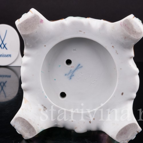 Фарфоровый подсвечник Аллегория Весны Meissen, Германия, сер. 19, нач. 20 века.