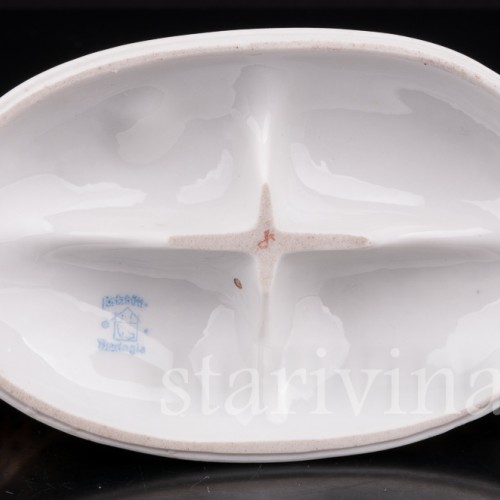 Статуэтка из фарфора Леопард, Hertwig & Co, Германия, нач. 20 в.