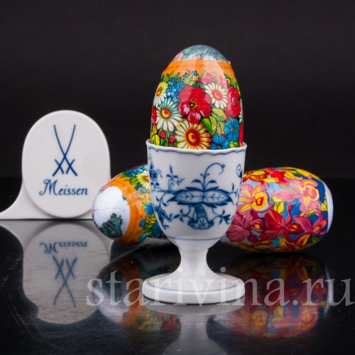 Фарфоровая Подставка для яйца, Meissen, Германия, вт пол. 20 века.