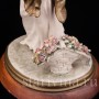 Статуэтка Девушка с цветами, Bruno Merli, Италия, вт. пол. 20 века.