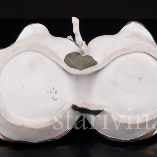 Фарфоровая композиция Девушка у пруда, Volkstedt, Германия, кон.19 в.