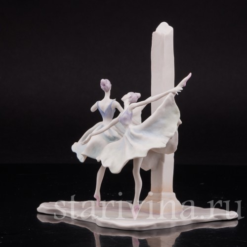 Фарфоровая композиция Балет (миниатюра), Hutschenreuther, Германия, 1970 г.