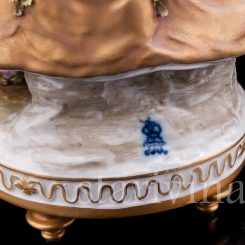 Фарфоровая статуэтка Танцующая девушка , Volkstedt, Германия, до 1935 г.