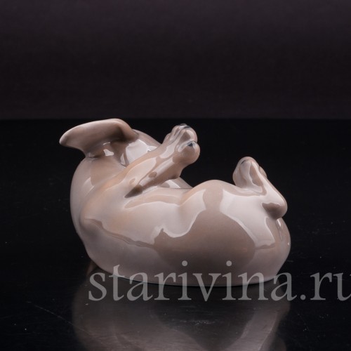 Играющий щенок таксы, Royal Copenhagen, Дания