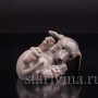 Играющий щенок таксы, Royal Copenhagen, Дания