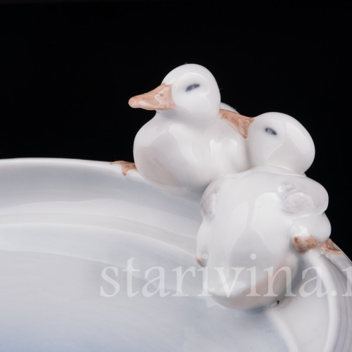 Фарфоровое Блюдо Утята Royal Copenhagen, Дания, 1969-74 гг.