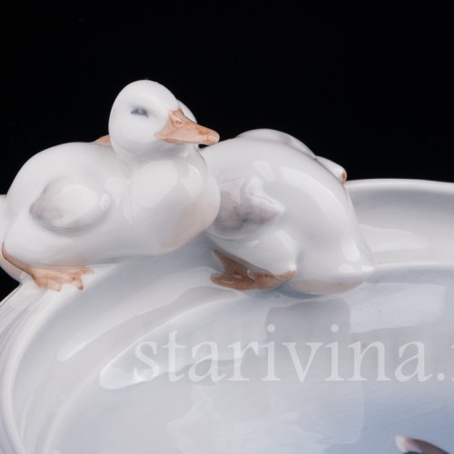 Фарфоровое Блюдо Утята Royal Copenhagen, Дания, 1969-74 гг.