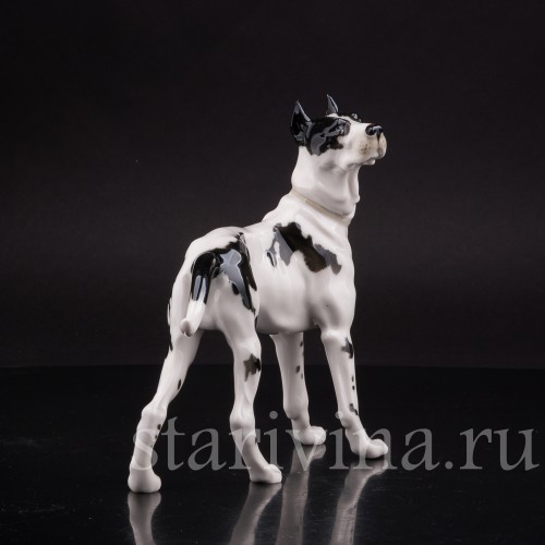 Статуэтка собаки из фарфора Дог, Hutschenreuther, Германия, 1970 гг.