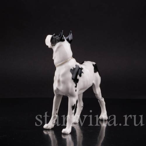 Статуэтка собаки из фарфора Дог, Hutschenreuther, Германия, 1970 гг.